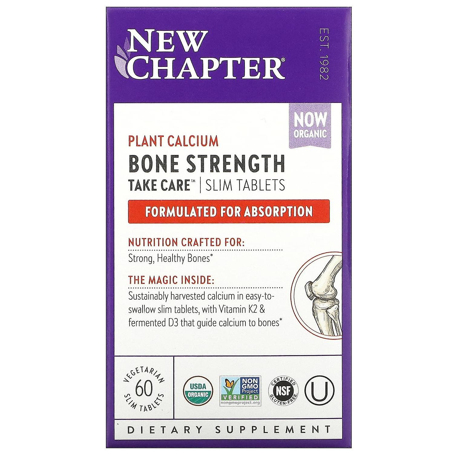 New Chapter, Bone Strength Take Care, 60 Vegetarian Slim Tablets