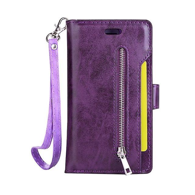 Folio case with multi-slot for Apple iPhone 11 Pro Max 6.5 ''- Purple