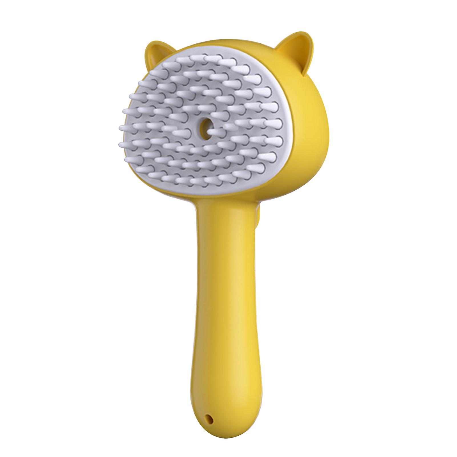 Spray Cat Comb For Shedding Easy Store Pet Hair Removal Brush For Remove Loose Hair