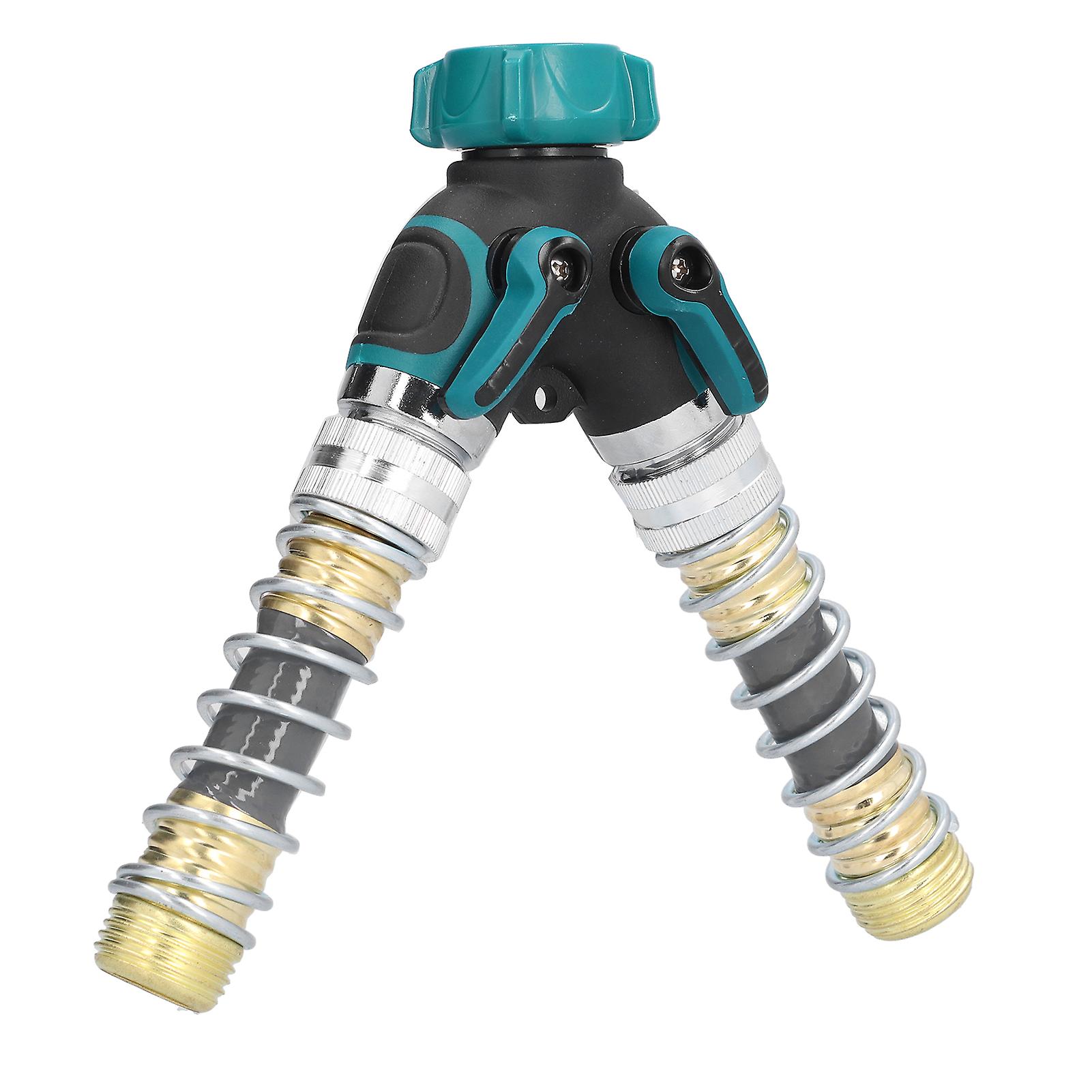 G3/4 Y Shape Hose Splitter Valve Water Pipe Connector for Garden Lawn Greenhouse Irrigation