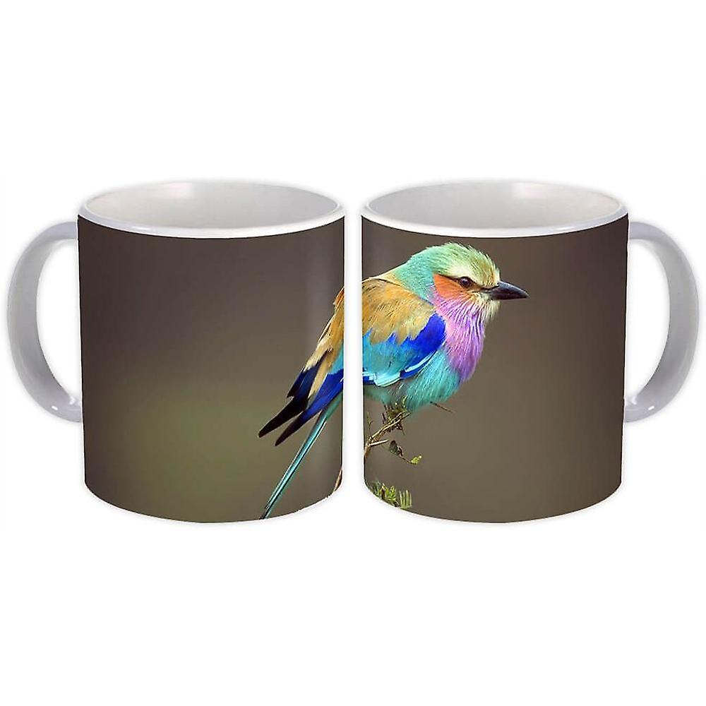Presentmugg: Roller Bird Colorful