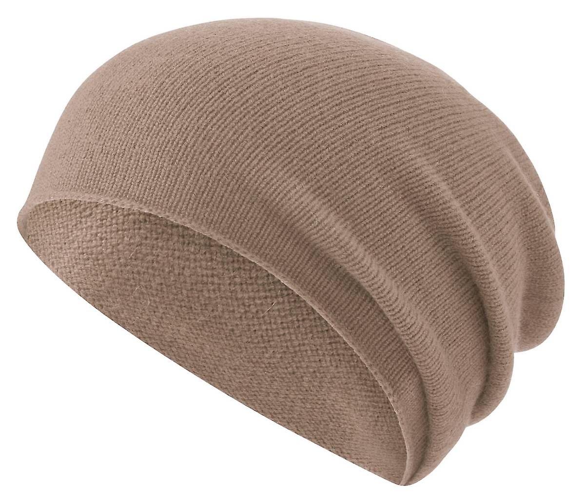 Falke Casual Knitted Cashmere Beanie - Camel Brown