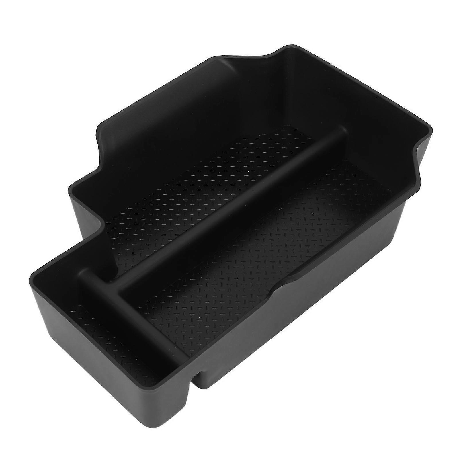 Center Armrest Storage Box Sturdy Waterproof High Strength Center Console Organizer Tray Replacement For Chevy Colorado