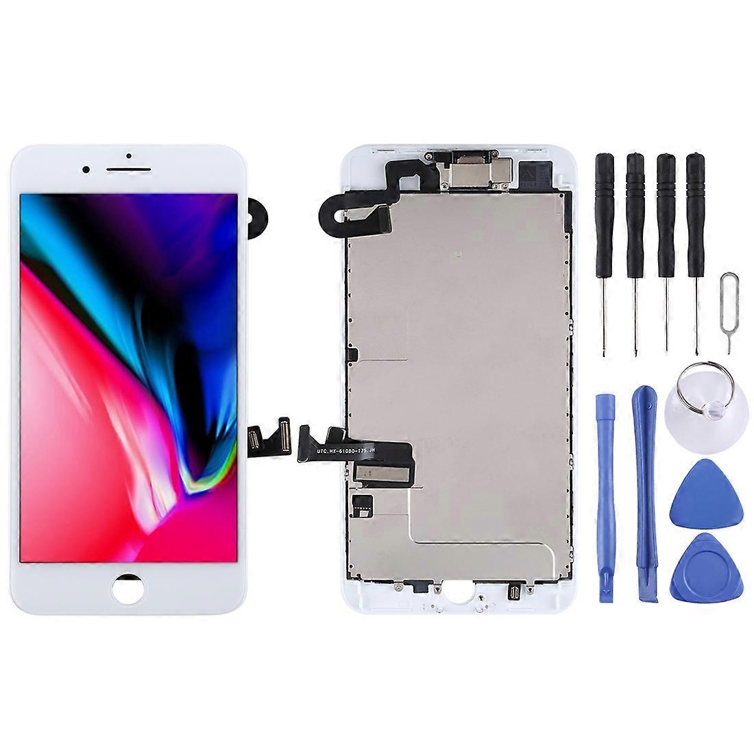 TFT LCD Screen for iPhone 8 Plus with Digitizer Full Assembly include Front Camera (Black)