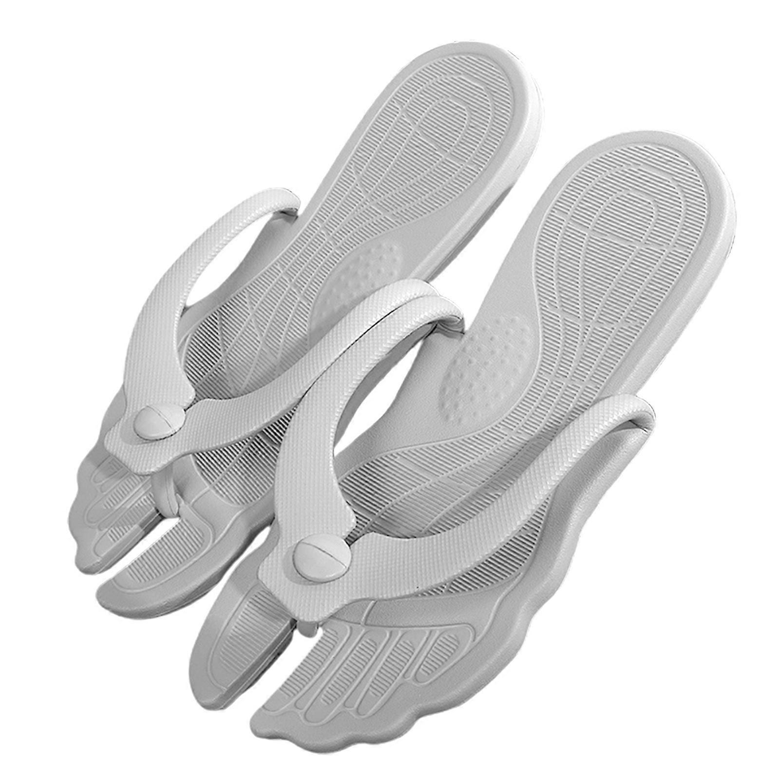 Summer Flip Flops for Travel Easy Carrying Non-slip Slippers for Beach Vocation