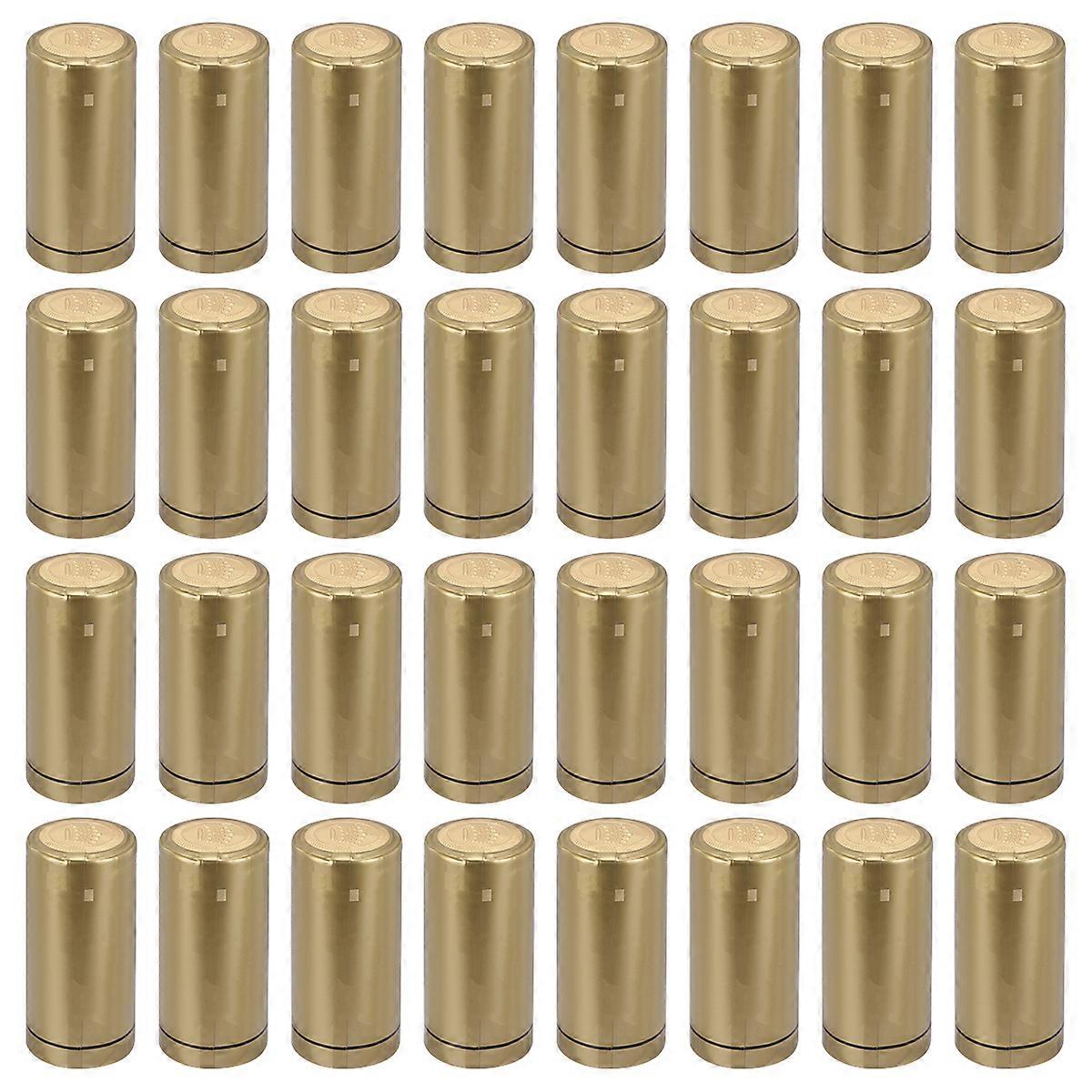 50pcs Heat Shrink Capsules Wine Bottles Caps Sleeves Suitable for Wine Bottle