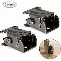 Hinged table legs, 2-piece bed leg extension table, self-locking hinges, folding bracket hinges for folding work tables with extended folding legs (bl