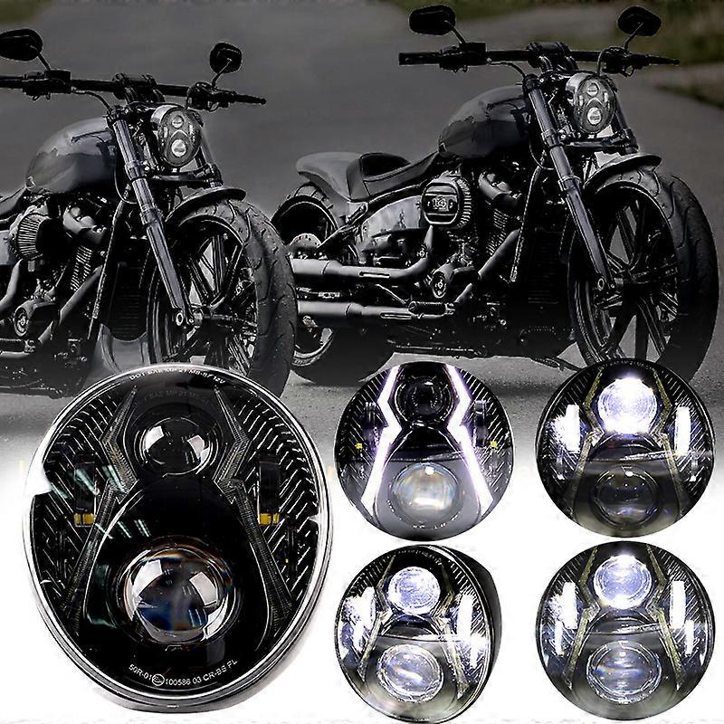 LED Front Headlight Headlamp White DRL Daytime Running Light for Softail Breakout 114 FXBR FXBRS 2018 2019 2020