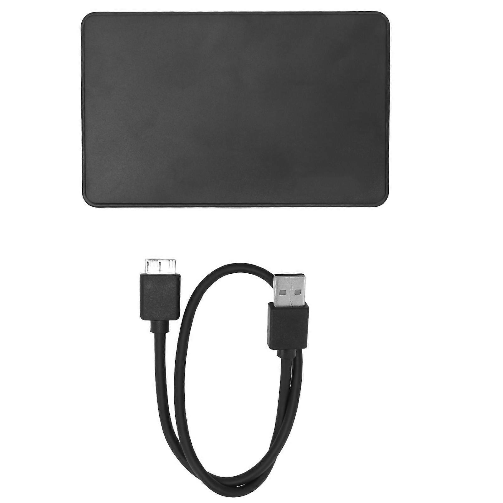 2.5in HDD Enclosure 5Gbps Transfer Rate Anti Static ABS Hard Drive Case with USB 3.0 Interface for Windows for Vista