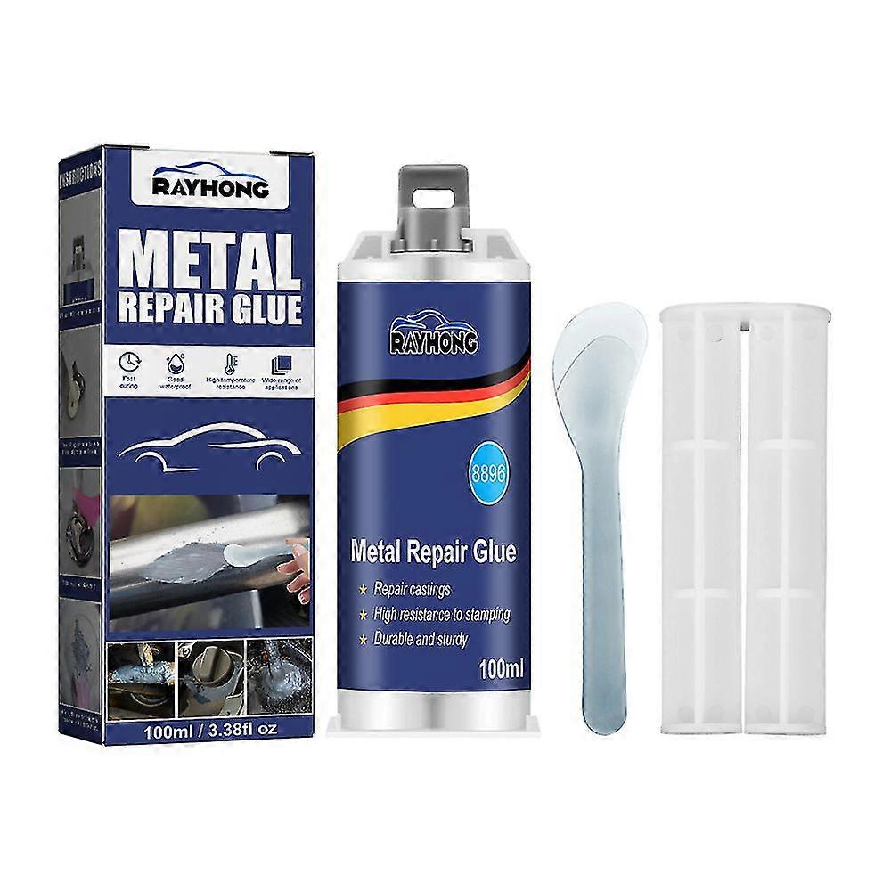 Metal Tamir Macunu AB Döküm Tamir Tutkalı Endüstriyel Isı Soğuk Kaynak 50/100ml