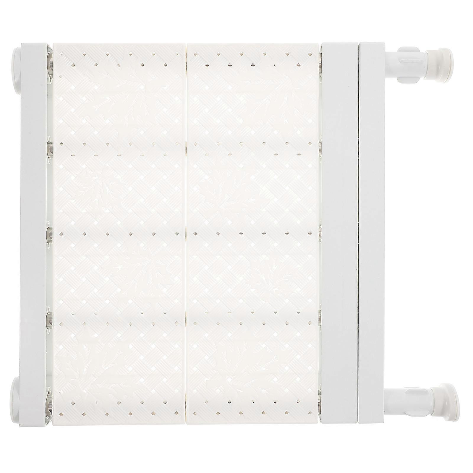 1 Set Shelf Divider and Separators Nail-free Retractable Storage Rack for Closet