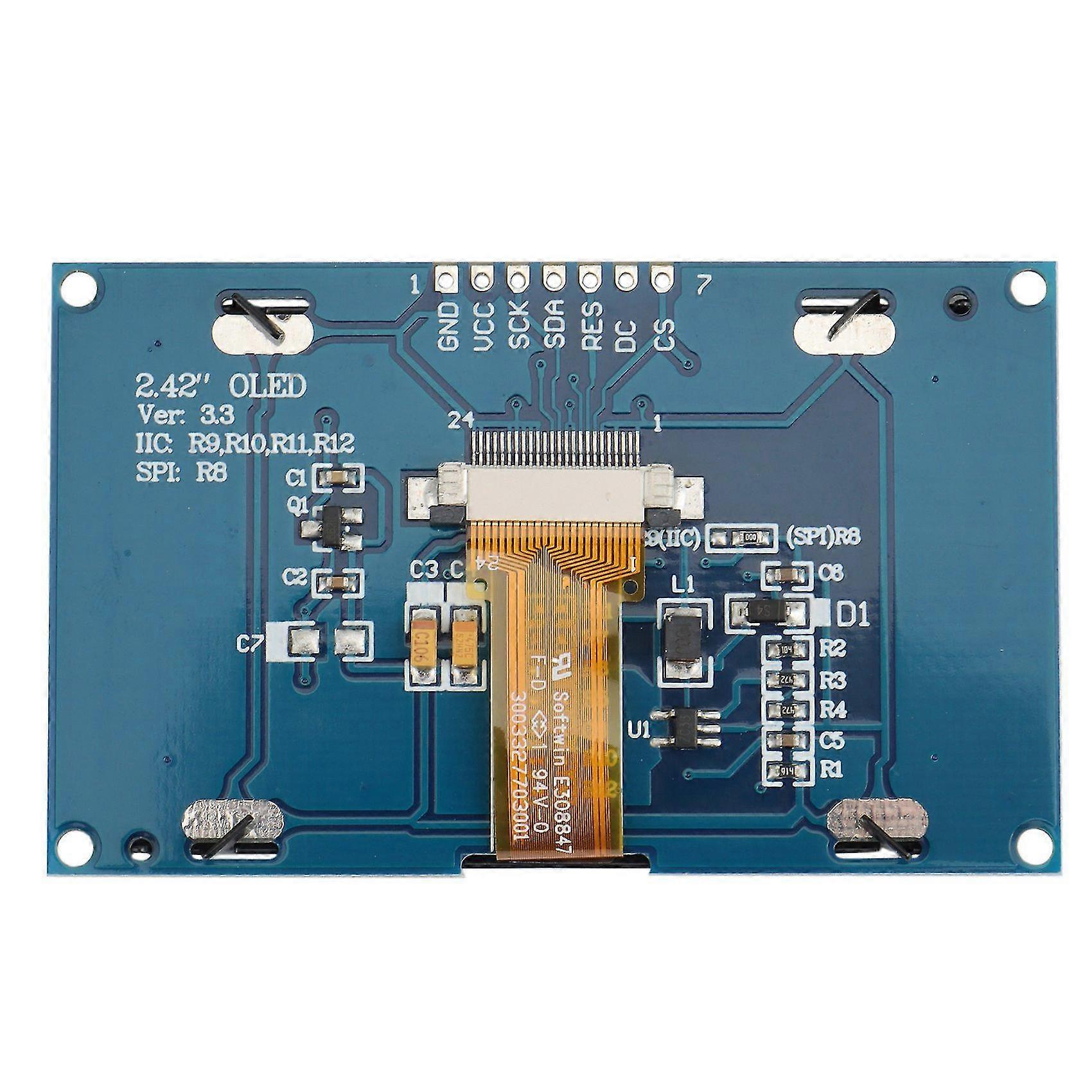 Display OLED 2.42 Pollici 128x64 | Modulo IIC I2C Per Arduino Uno R3 E Microcontrollori - Foto 3
