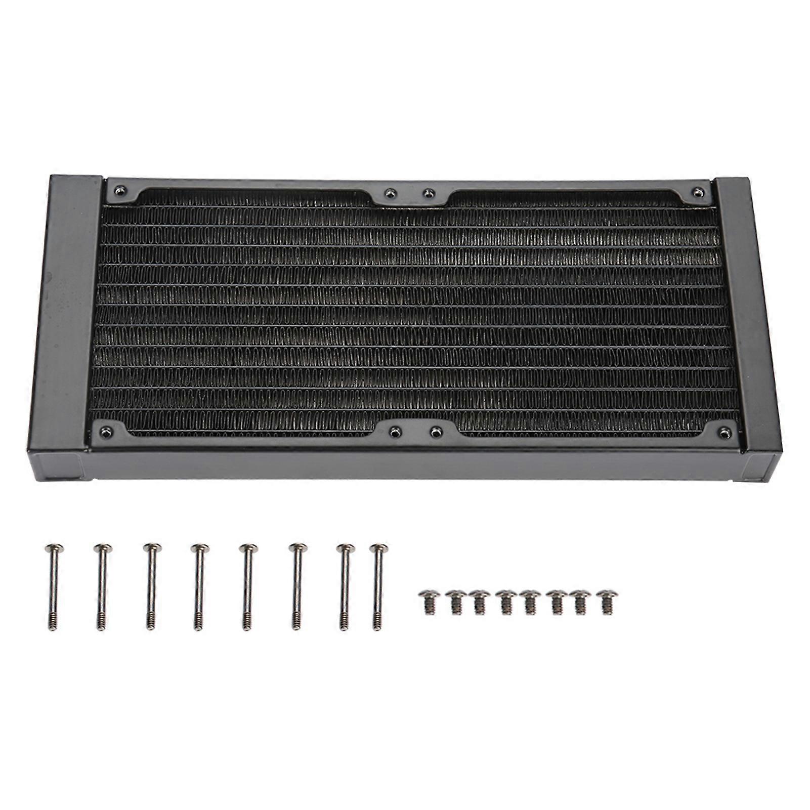 Fast Heat Dissipation PC Heat Exchanger 12 Tubes Durable Computer Heat Exchanger - 240mm
