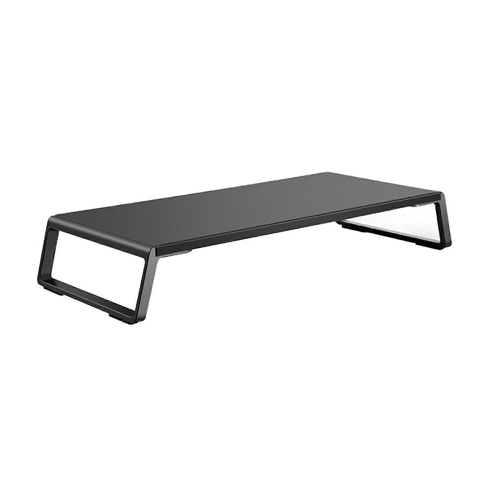 Support de moniteur de table rehausseur Lightweighy robuste pour imprimante de bureau à usage domestique Noir