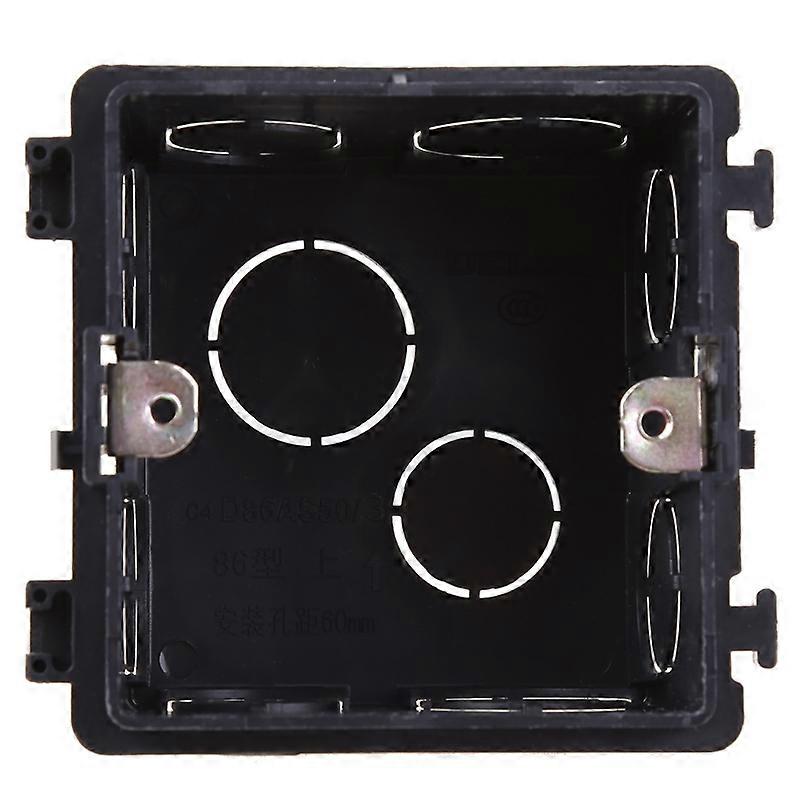 86-Type PVC Junction Box Wall Mount Cassette For Switch Socket Base