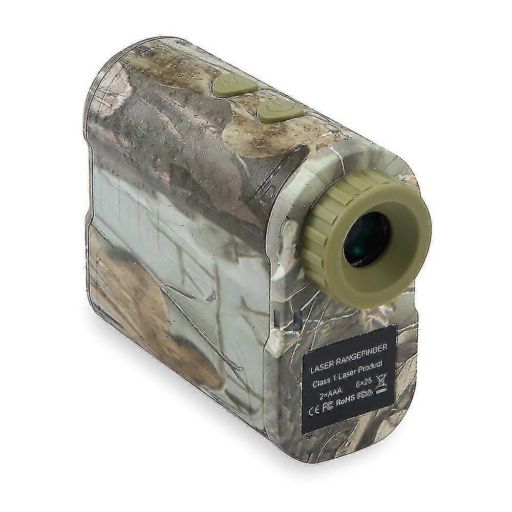 Laser rangefinder 6x telescope camouflage 600M