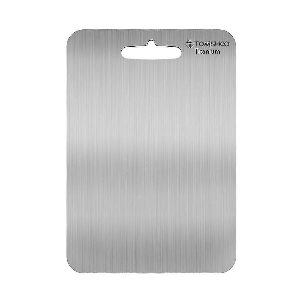 Titanium Cutting Board  Lightweight & Durable Kitchen Board  Non-toxic & Rust-resistant Chopping Block  Scratch-resistant  Easy To Clean - Ideal For O