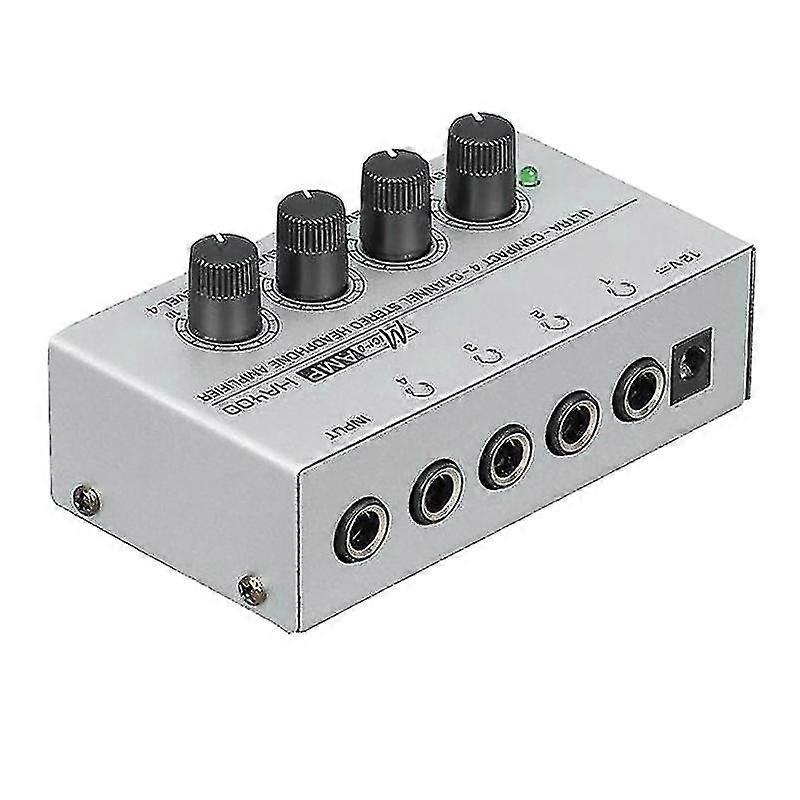 4-channel mini audio stereo headphone splitter(au plug)