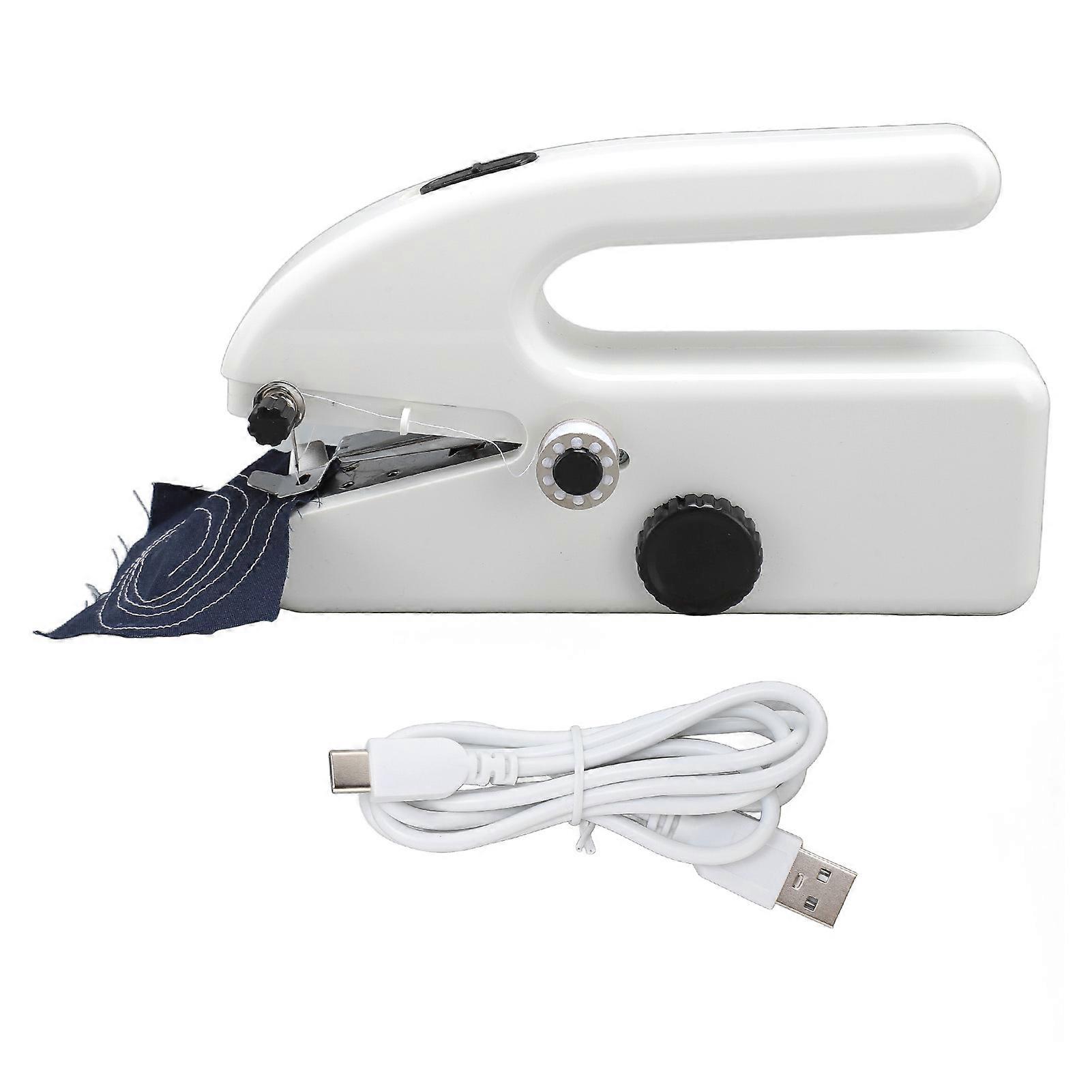 Portable Handheld Sewing Machine USB Multifunctional Mini Electric Handheld Sewing Machine