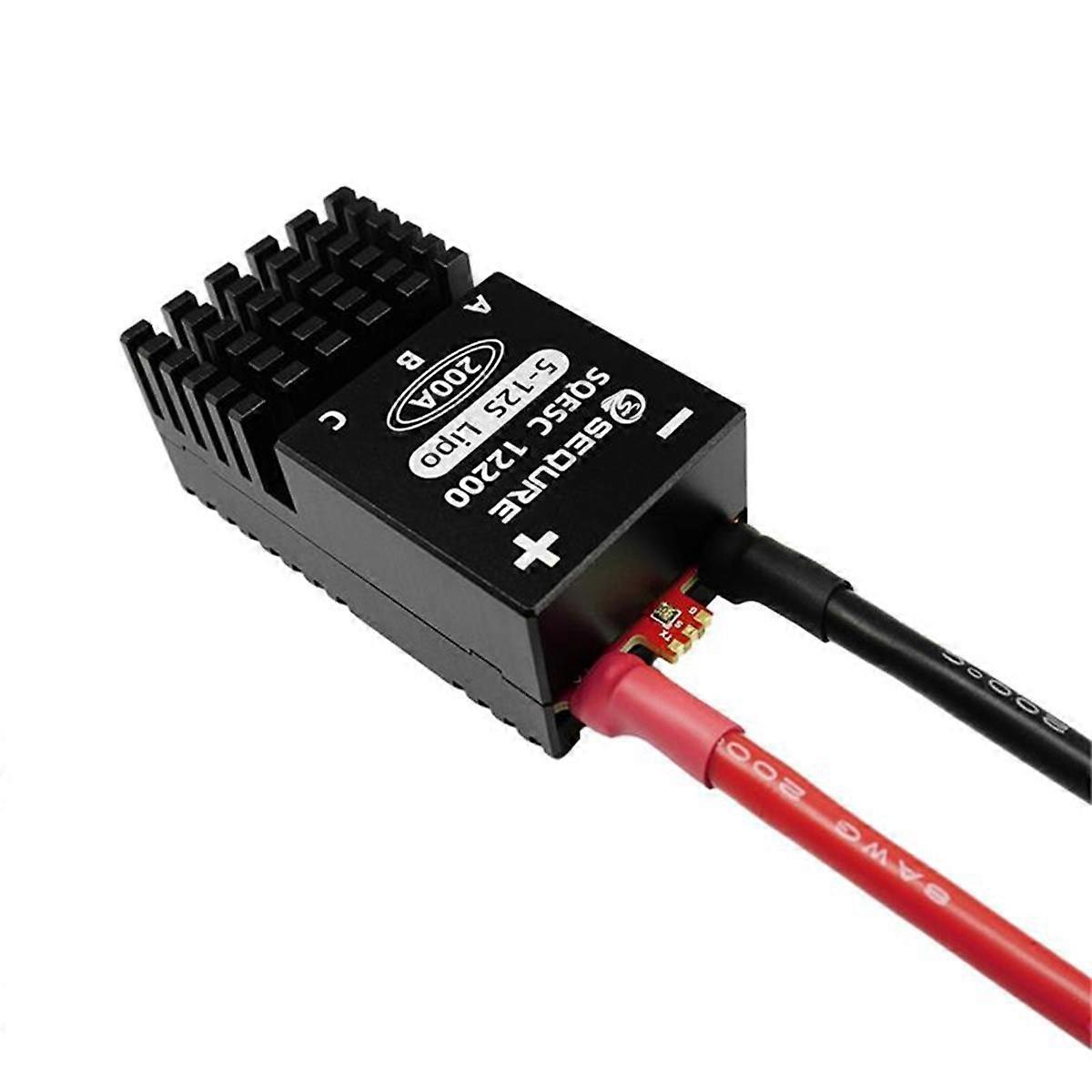 12200 Brushles Electric Speed Controller 5-12S Power Supply 200A BLHeli 32+8AWG for Plant Protecti