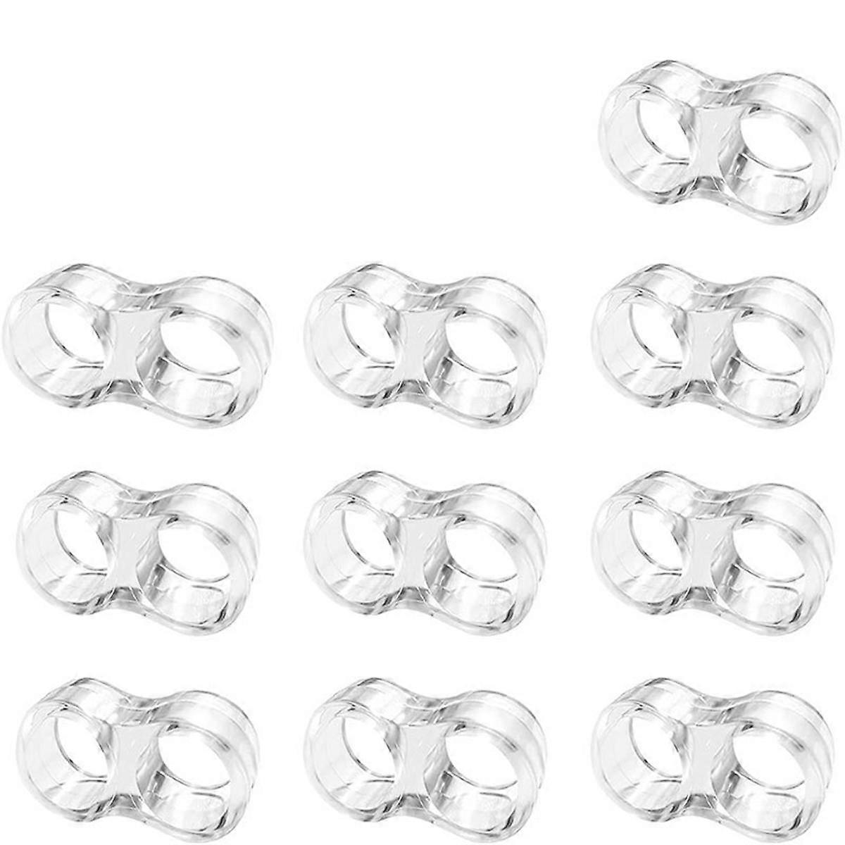 Clear Door Stopper Wall Protector (10 Pcs), Door Handle Stoppers, Door Knob Wall Shield