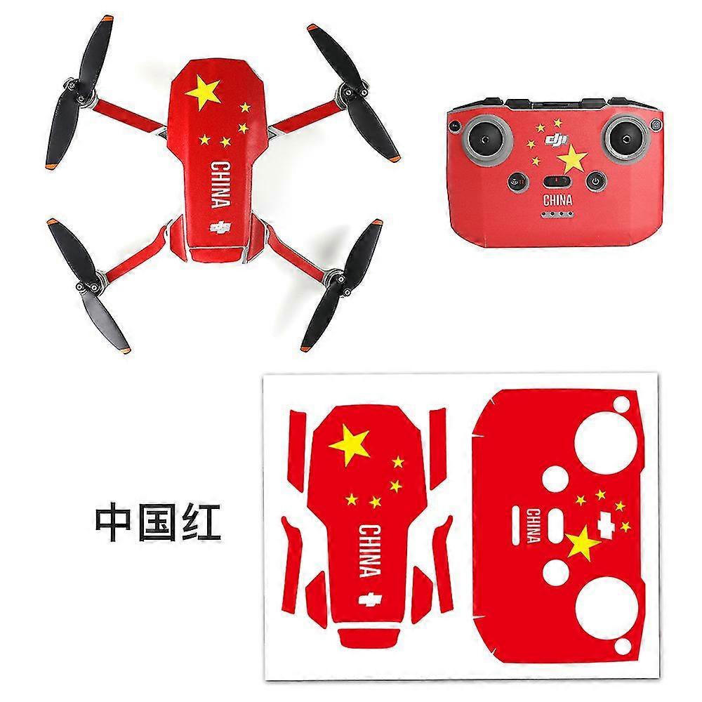 Mavic Mini 2 PVCステッカーセット防水スキンデカールボディアームリモートコントロールプロテクターDJI Mini 2アクセサリーb