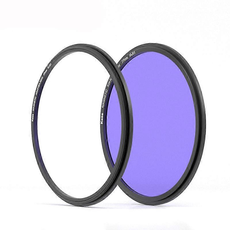 Kase Wolverine Filter Malam (Polusi Cahaya) Magnetik Melingkar Alami dengan Cincin Adaptor