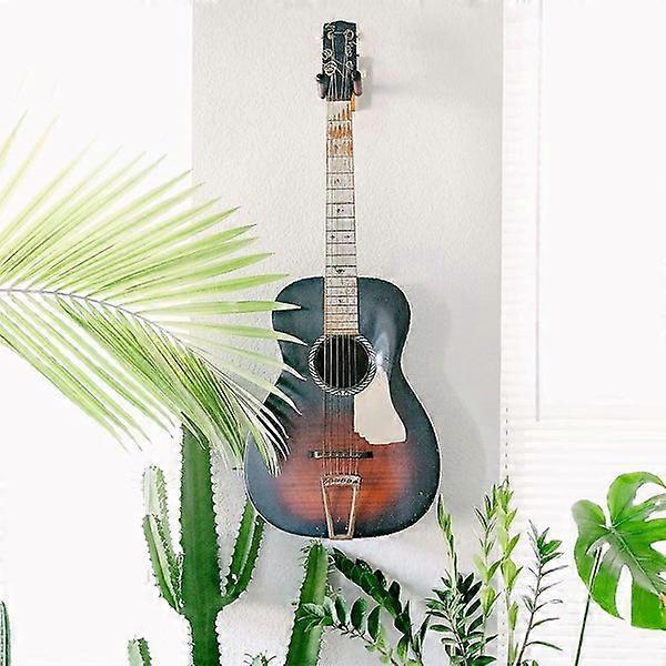 2-Pack Rotatable Hardwood Guitar Wall Mount Hanger