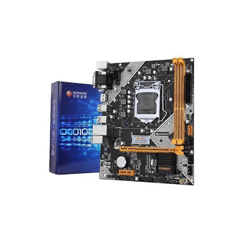 HUANANZHI B75 Motherboard - Socket LGA1155, B75 Chipset, 2 DDR3 Slots, 2nd/3rd Gen Support.
