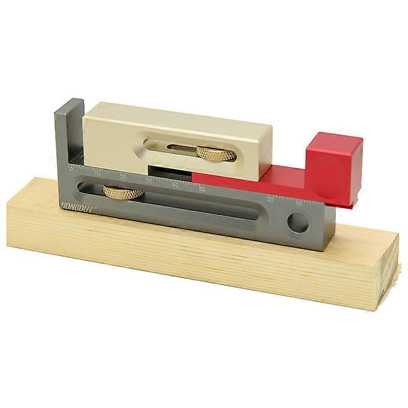 ZK-Table saw slot adjuster mortise and tenon tool movable gauge block length compensation woodworking tool