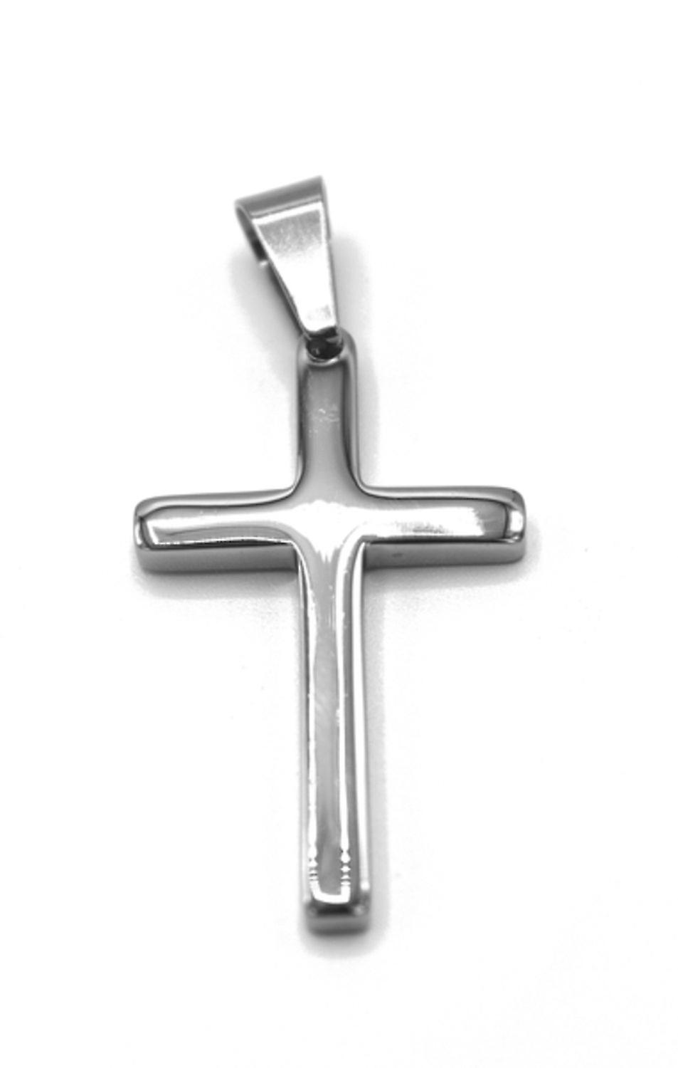  Silver cross pendant
