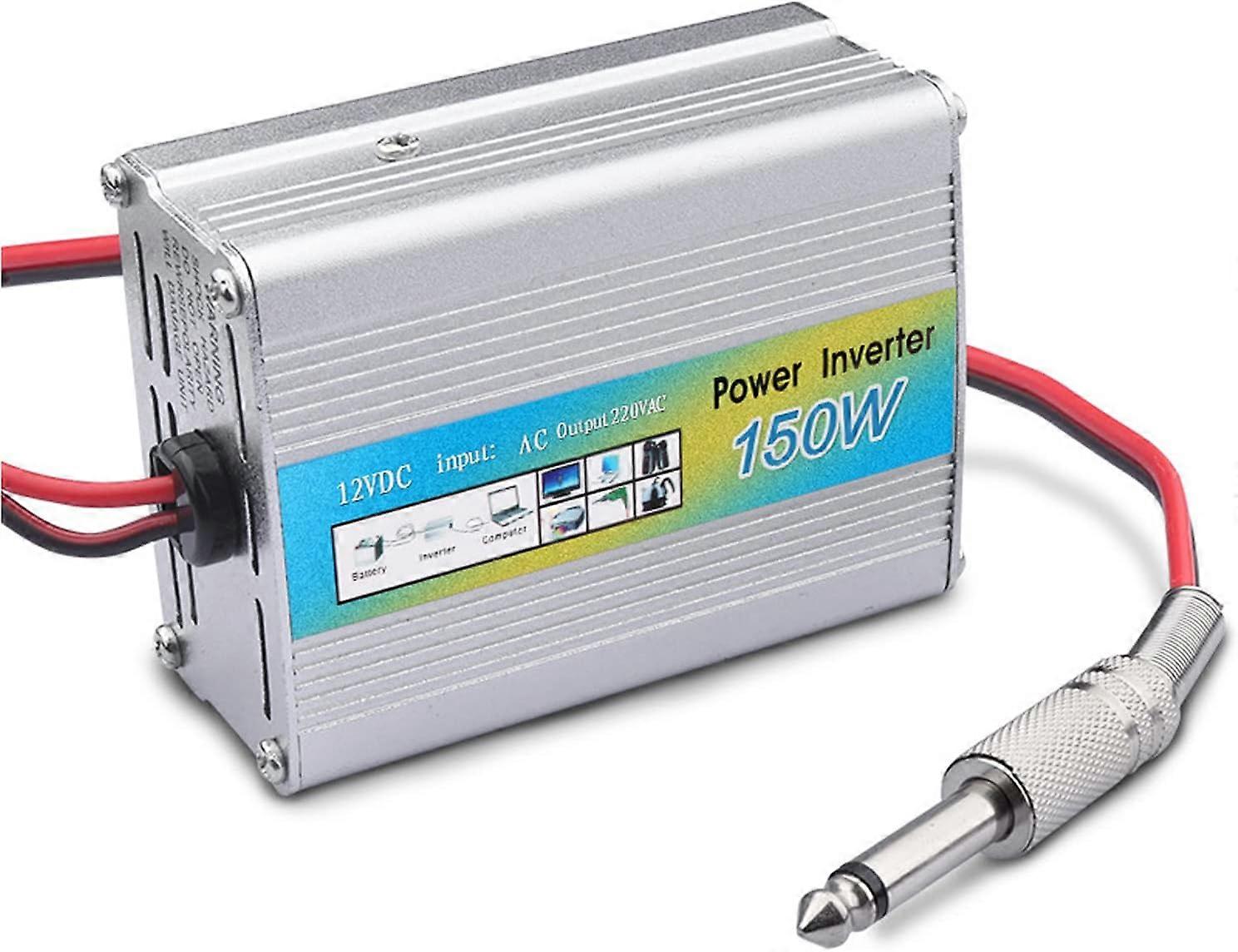 Car Vehicle Power Inverter, DC 12V To AC 220V Converter, Car Charger, with USB Ports And Independent Universal Three Socket, Three Input Interfaces Ar