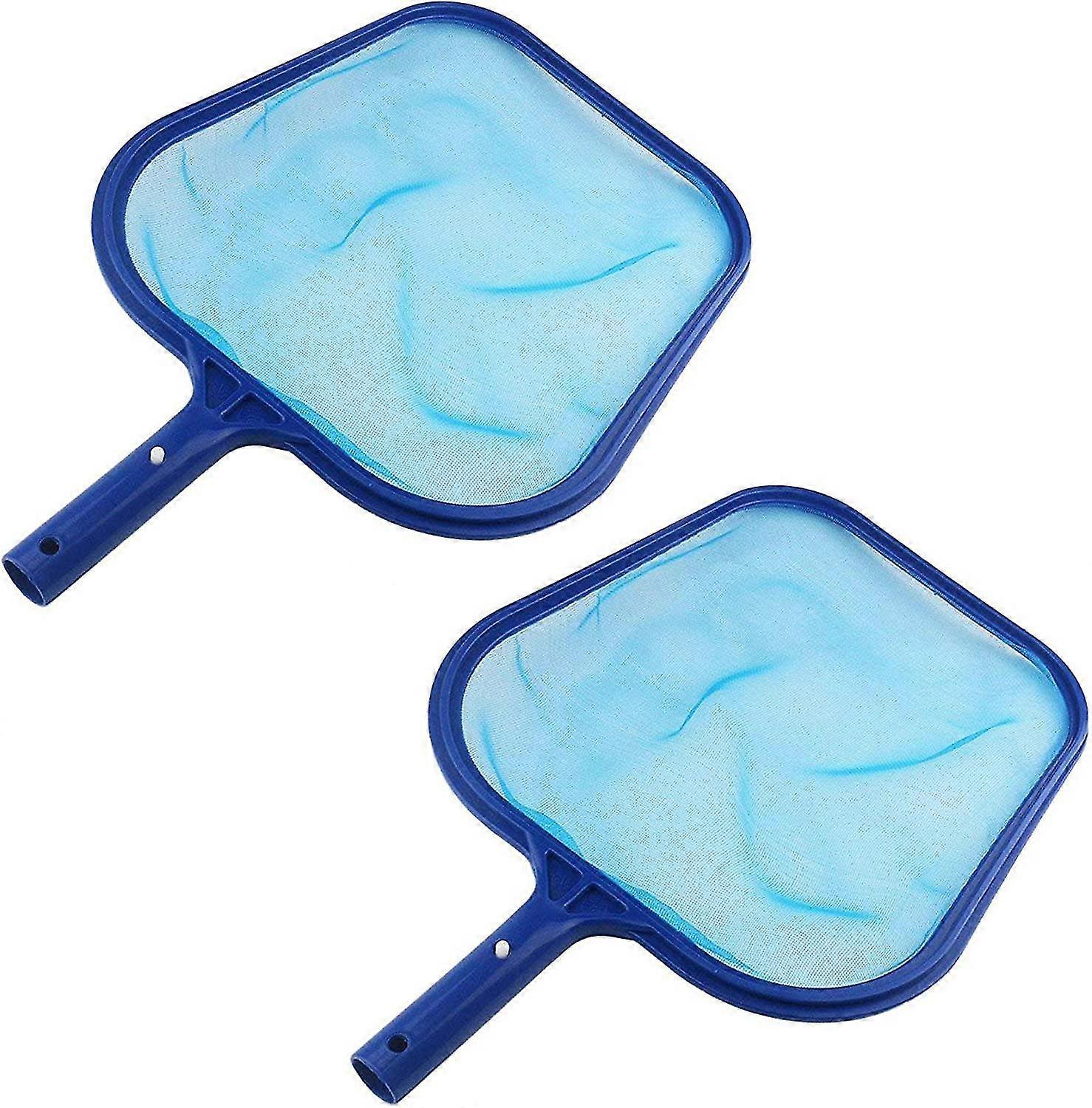 2pcs Swimming Pool Leaf Skimmer Net Swimming Pool Cleaner Supplies And Accessories Leaf Rake Mesh