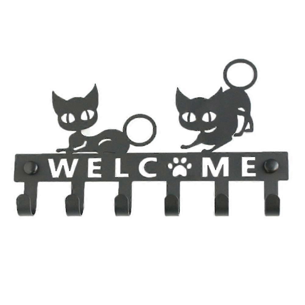 Wall Mounted Cat Coat Racks,compatible With Bathroom,hat And Dog Leash Holder,2