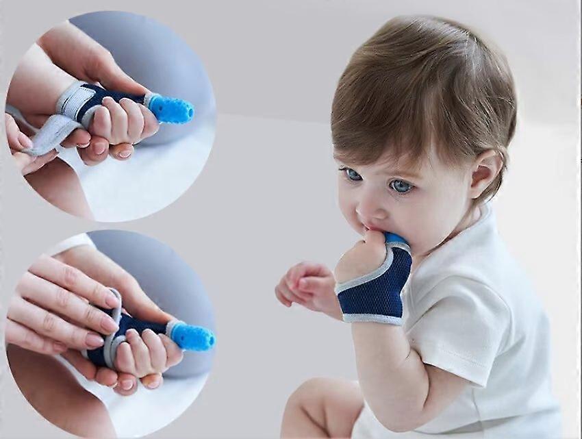 Children quit eating hand addiction teether