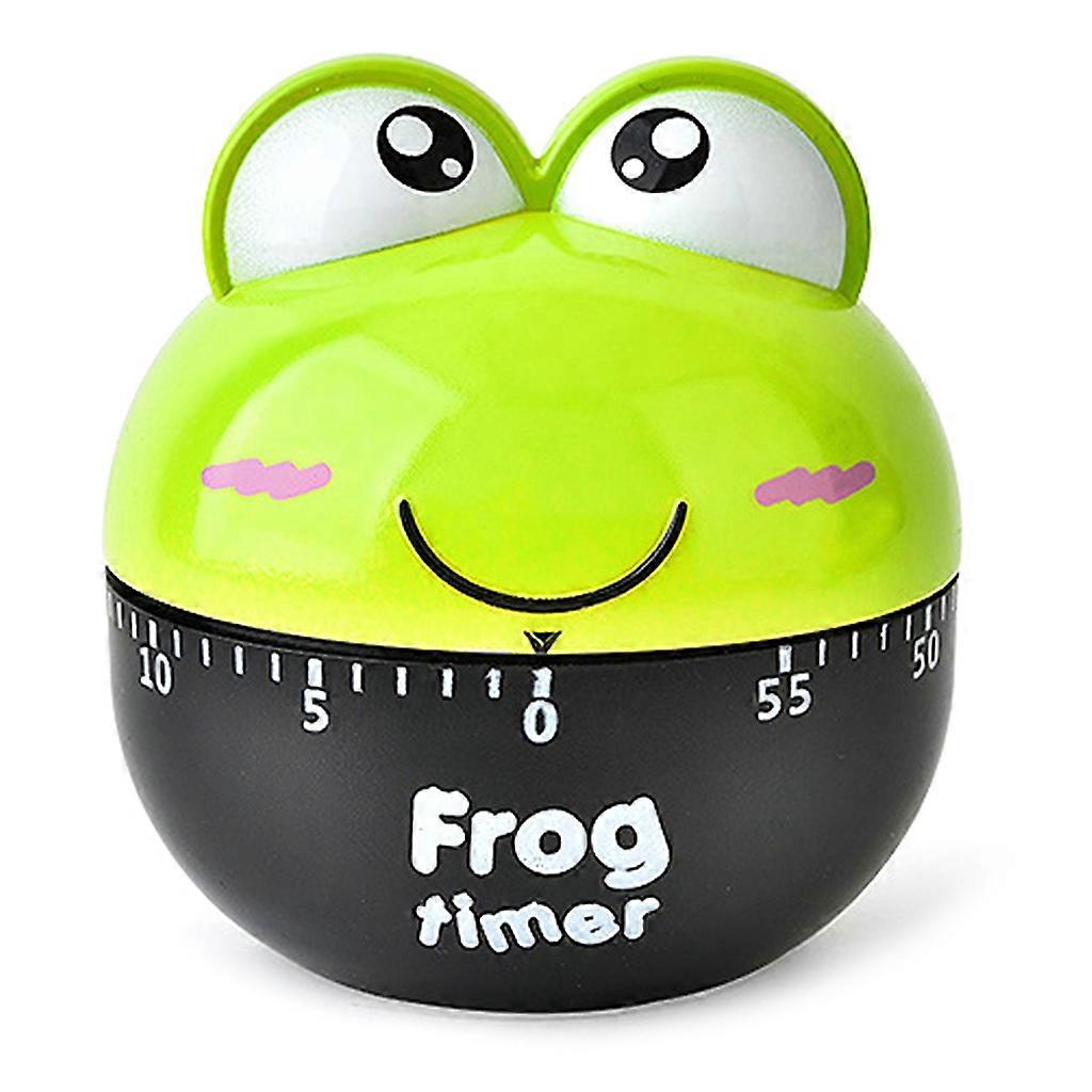 Cartoon for Frog Timer Cooking Mechanical Alarm Sleep Reminder Clocks Kitchen Su