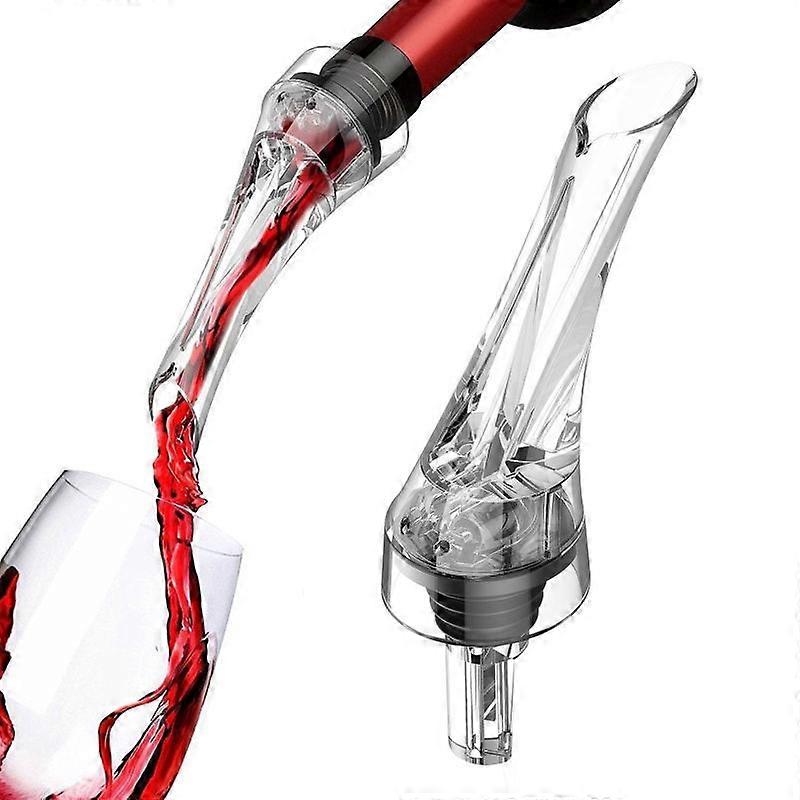 Wine Decanter with Anti-Drip Pourer - for Bottle Aeration When Pouring Wine - Red White Ros Wine Decanting