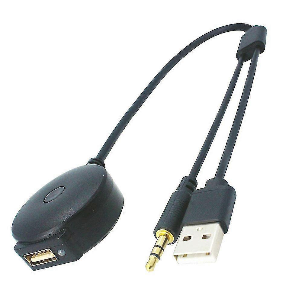 Universal Car Bluetooth Audio Cable | Usb / 3.5mm Aux Interface Adapter