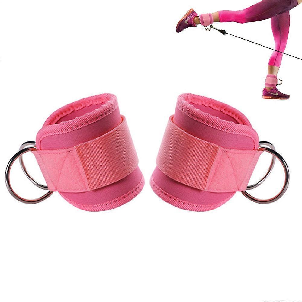 Ankle Strap for Cable Machines and Resistance Bands, Work Out Cuff Attachment