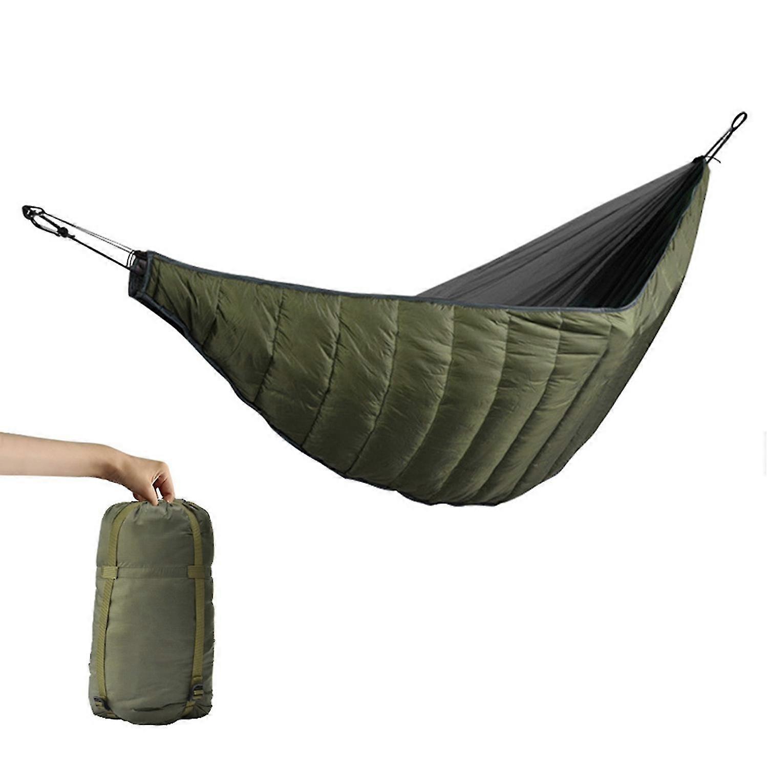 20D Rip-Stop Nylon Hammock Underquilt - Lightweight, Warm, & Windproof for Camping & Hiking