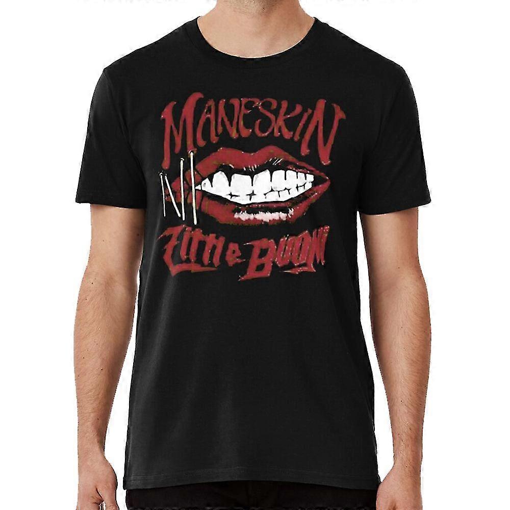 M4neskin bndi Crew Neck T-paita