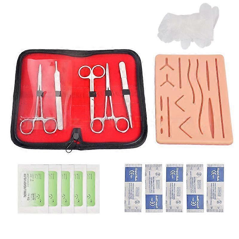 Complete Suture Kit For Students,including Silicone Suture Pad And Suture Tool Practice Suture Kit PK