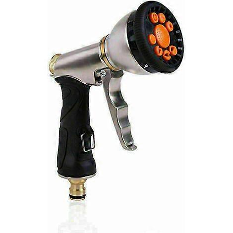 TCGG-Pistolet d'arrosage Metal Buse de pulvrisation de Tuyau en mtal Robuste Modle de pulvrisation 9 Voies Buse d'arrosage de Nettoyage de pulvrisate