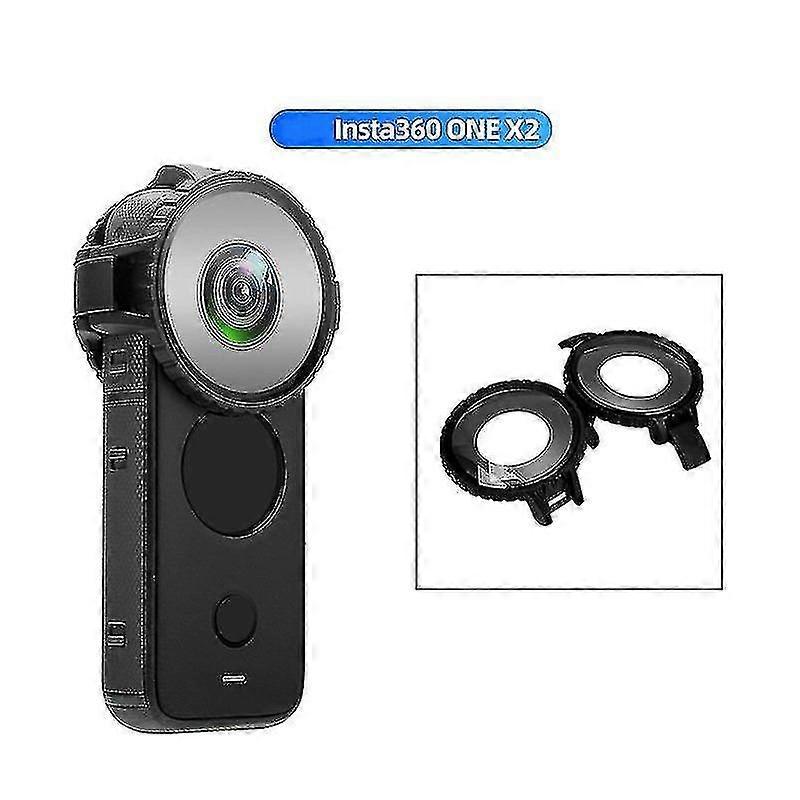 Insta360 1 X2防塵保護レンズスクラッチ耐性パノラマカメラレンズスクリーンプロテクター10メートル