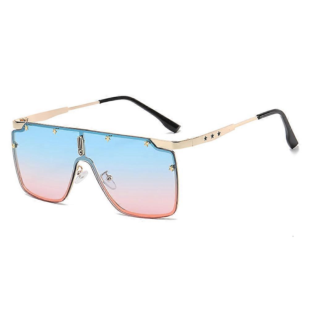 Oversized Square Pilot sluneční brýle Designer Muži Ženy Retro Driving Stínové brýle