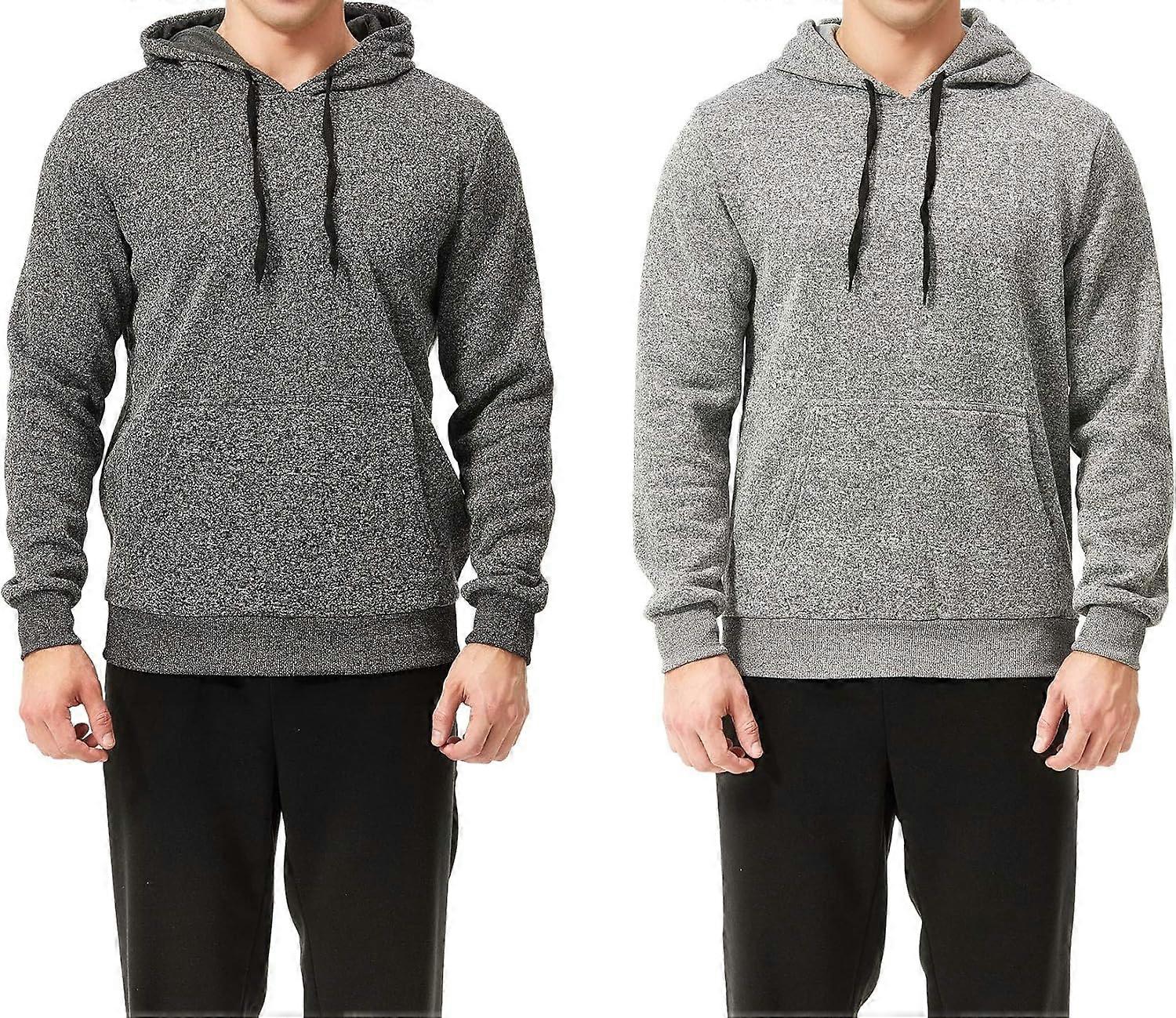 2-Pack Moletom com Capuz para Homens, Moletom com Capuz