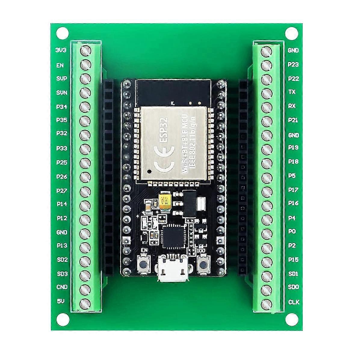Esp32 Development Board+expansion Board Wireless Wifi+bluetooth 2 In 1 Dual-core Cpu Low Power Cons