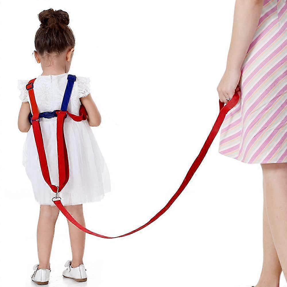 Toddler Safety Harness & Leashes, Anti Lost Wrist Link, Walk Learning Helper_Feb