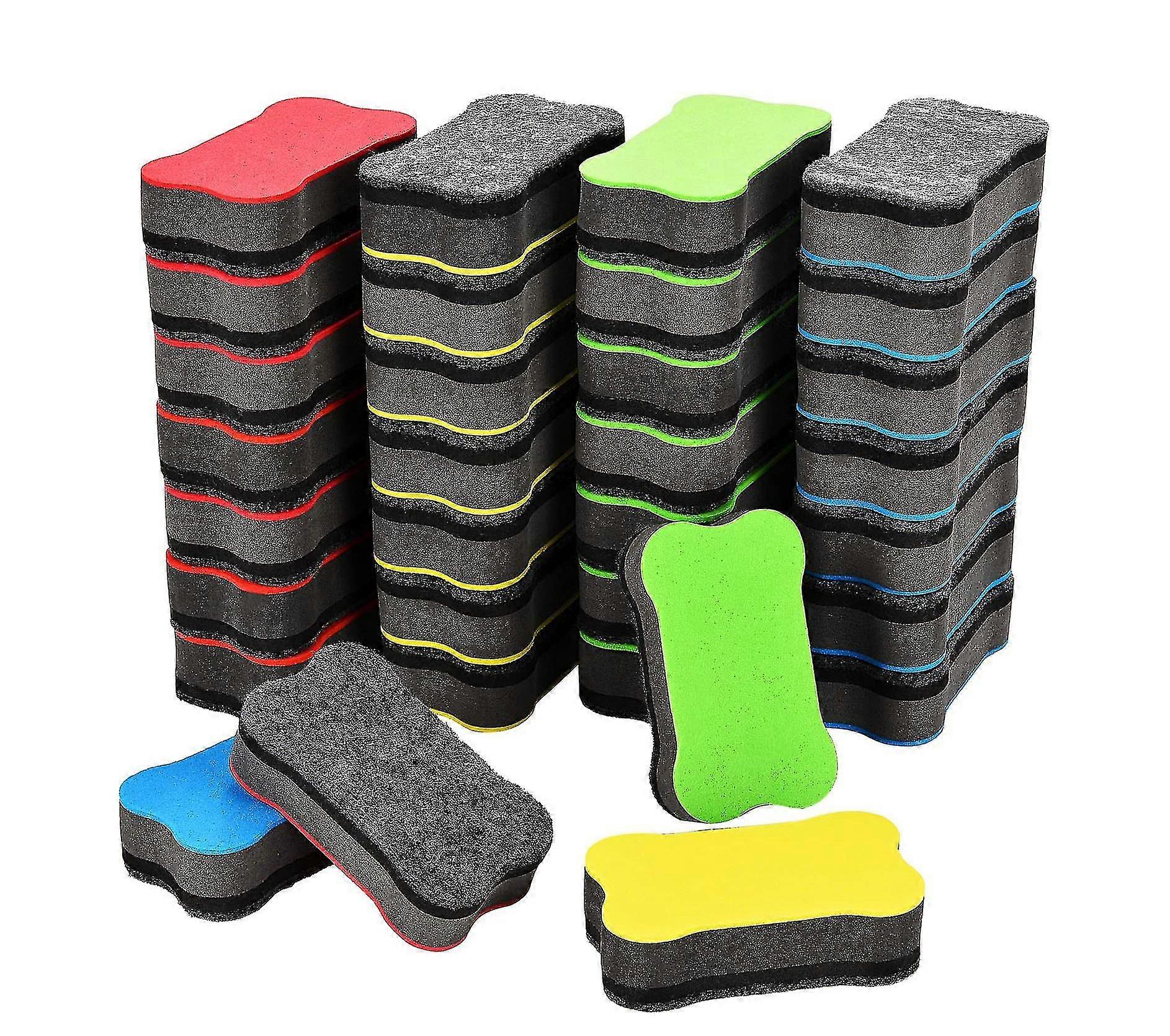 32 Pieces Magnetic Chalkboard Eraser