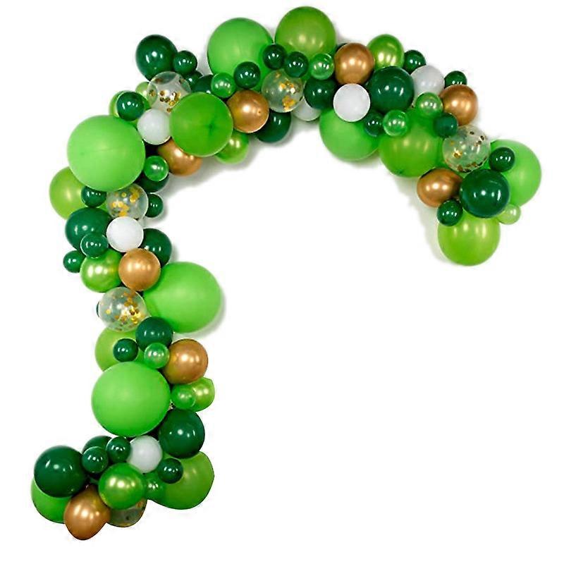 103Pcs Green Arched Garland Balloons Set for Spring Decor